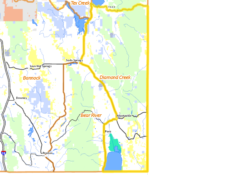 Idaho Mule Deer Unit Map - Tedi Abagael