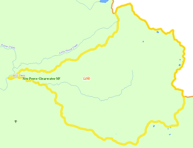 Map of Hunt Area