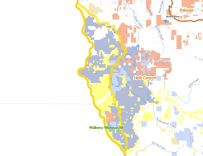 Map of Hunt Area