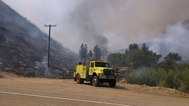 Boise River WMA fire July 2016