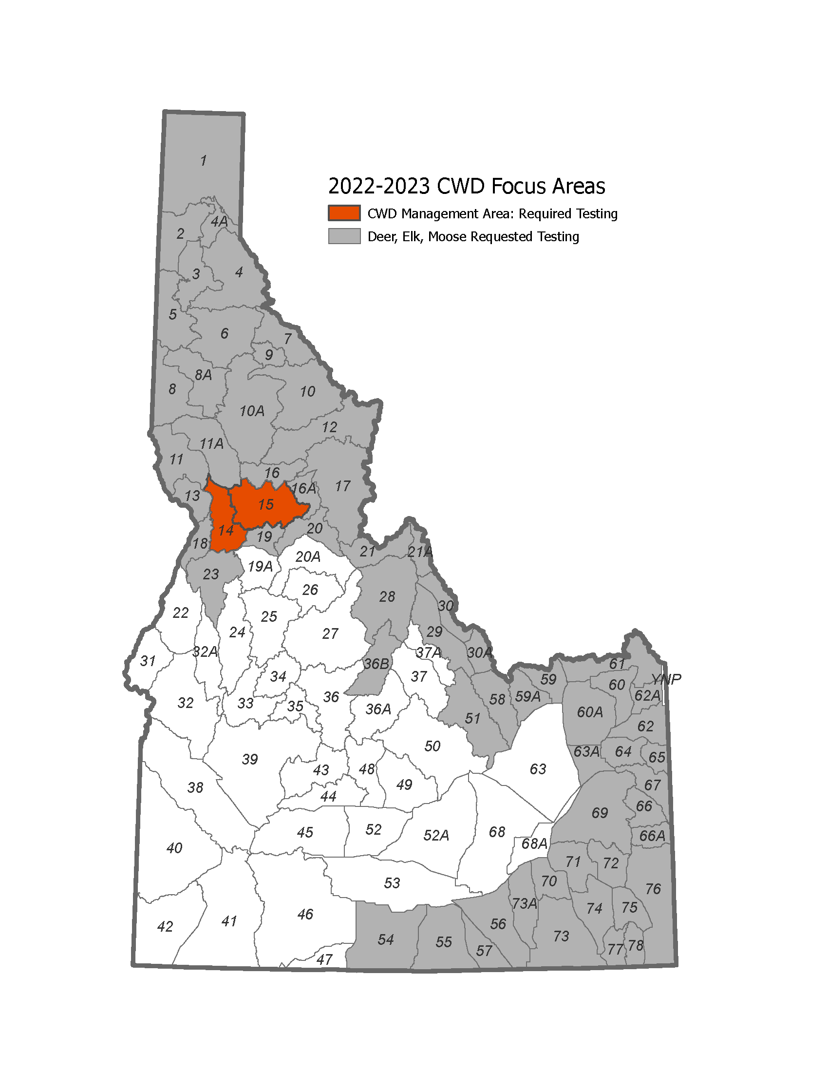 Statewide sampling areas maps