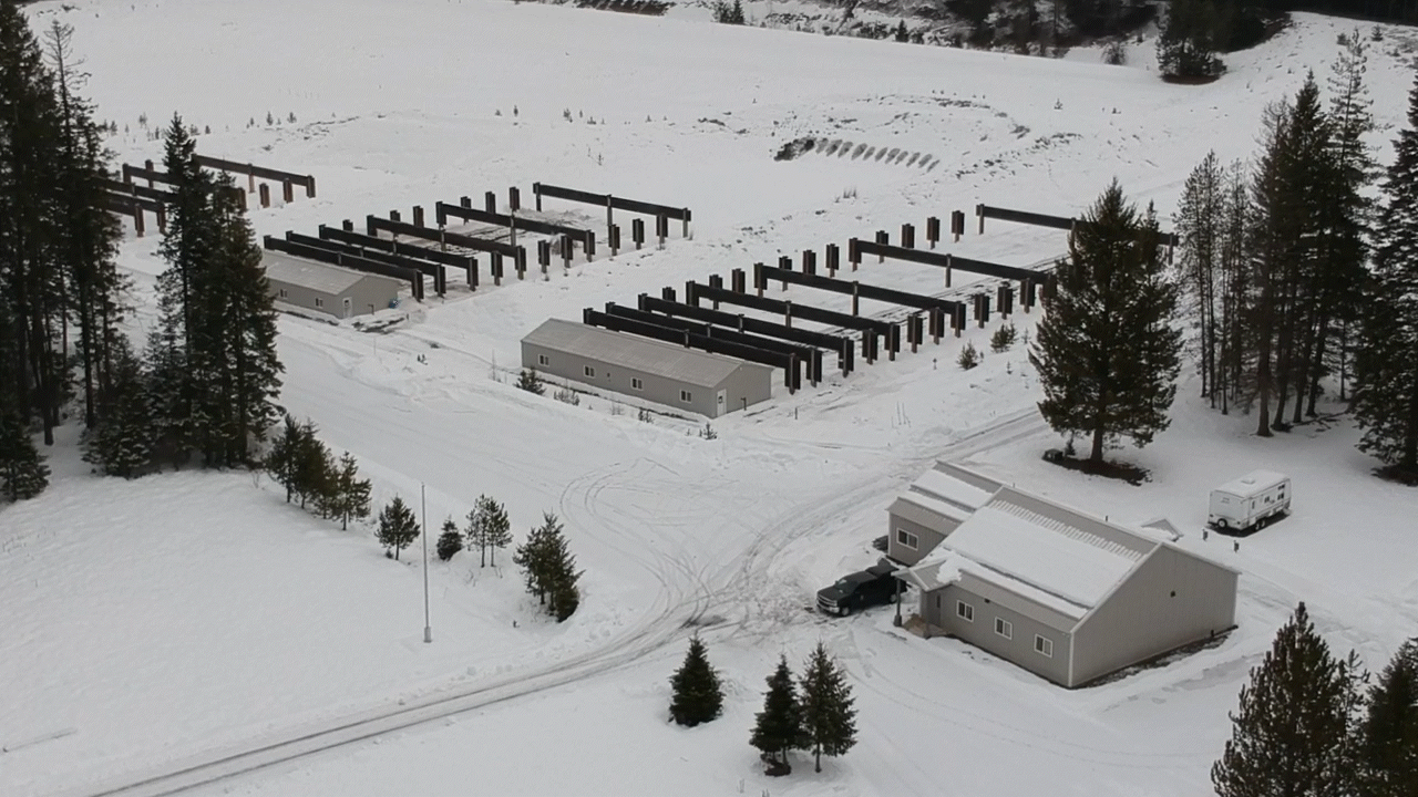 Farragut Shooting Range Center Aerial