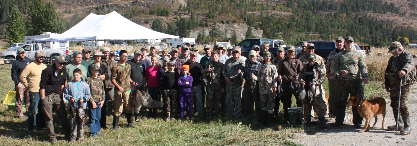 Waterfowl Youth Hunt 2016 Group Photo