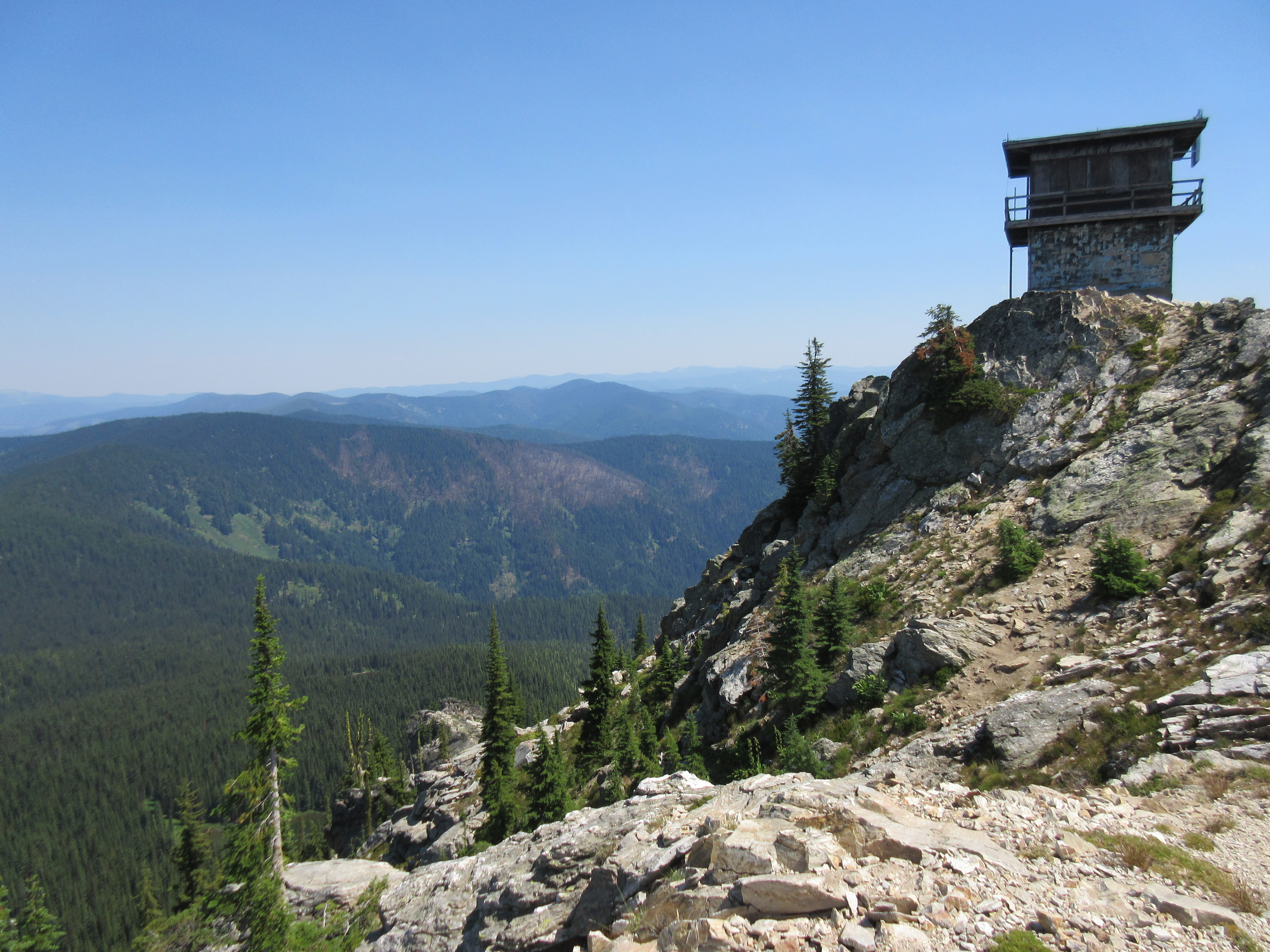 Snow Peak WMA Lookout/ Photo by Laura Wolf