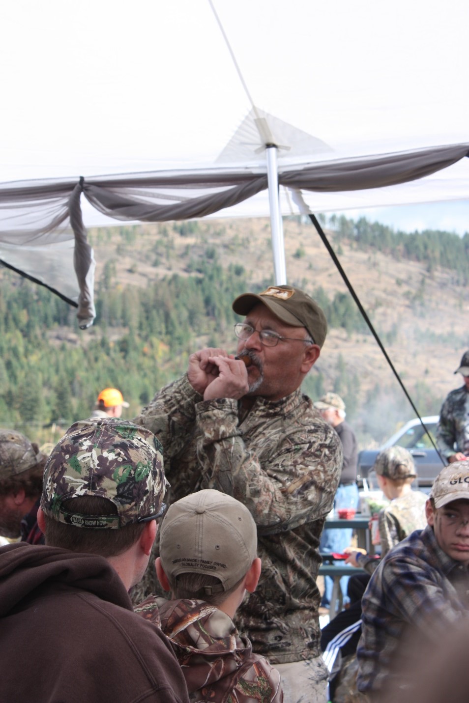 John Serrano Mentor with Duck Calling Demonstration