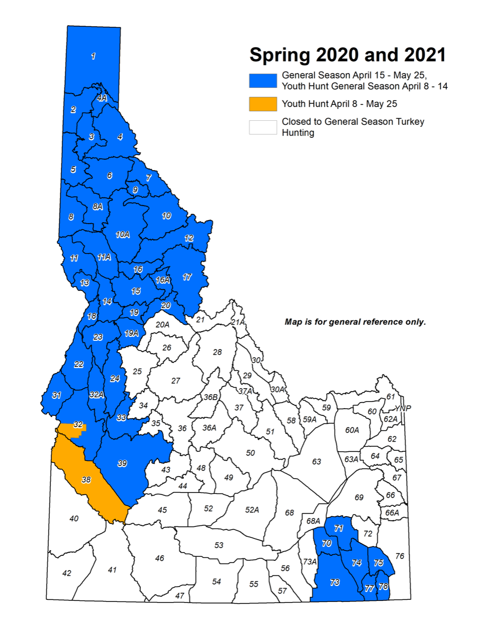 Spring turkey hunting outlook good to very good for 2020 Idaho Fish