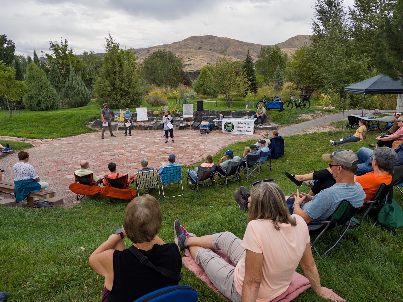 Amphitheater at Edson Fichter Nature Area in Pocatello