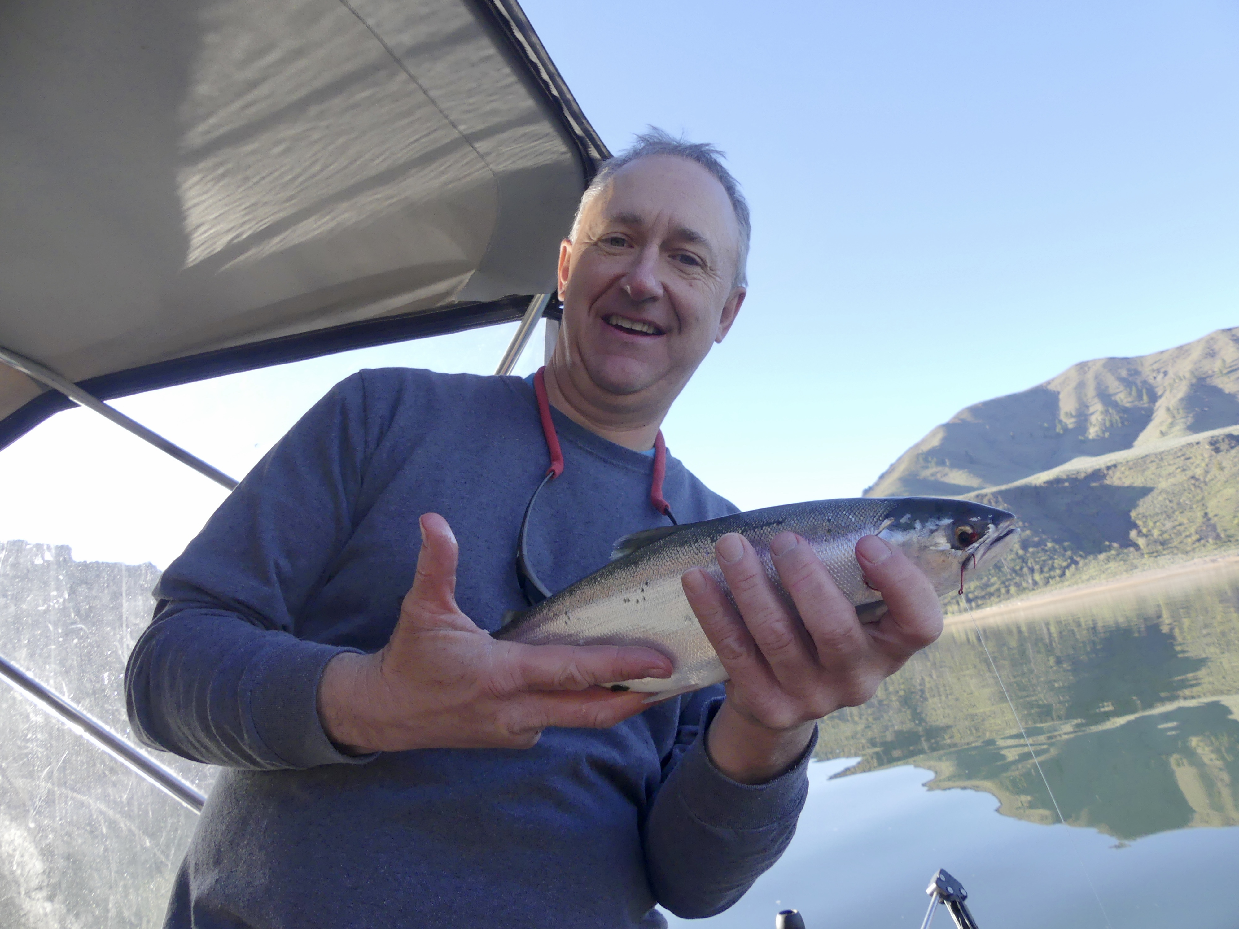 Fish for silver trout at Lucky Peak, Arrowrock reservoirs