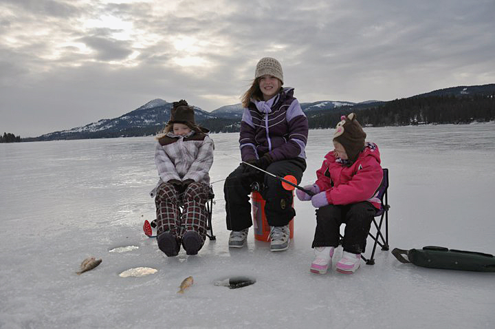 Ice Fishing in Idaho