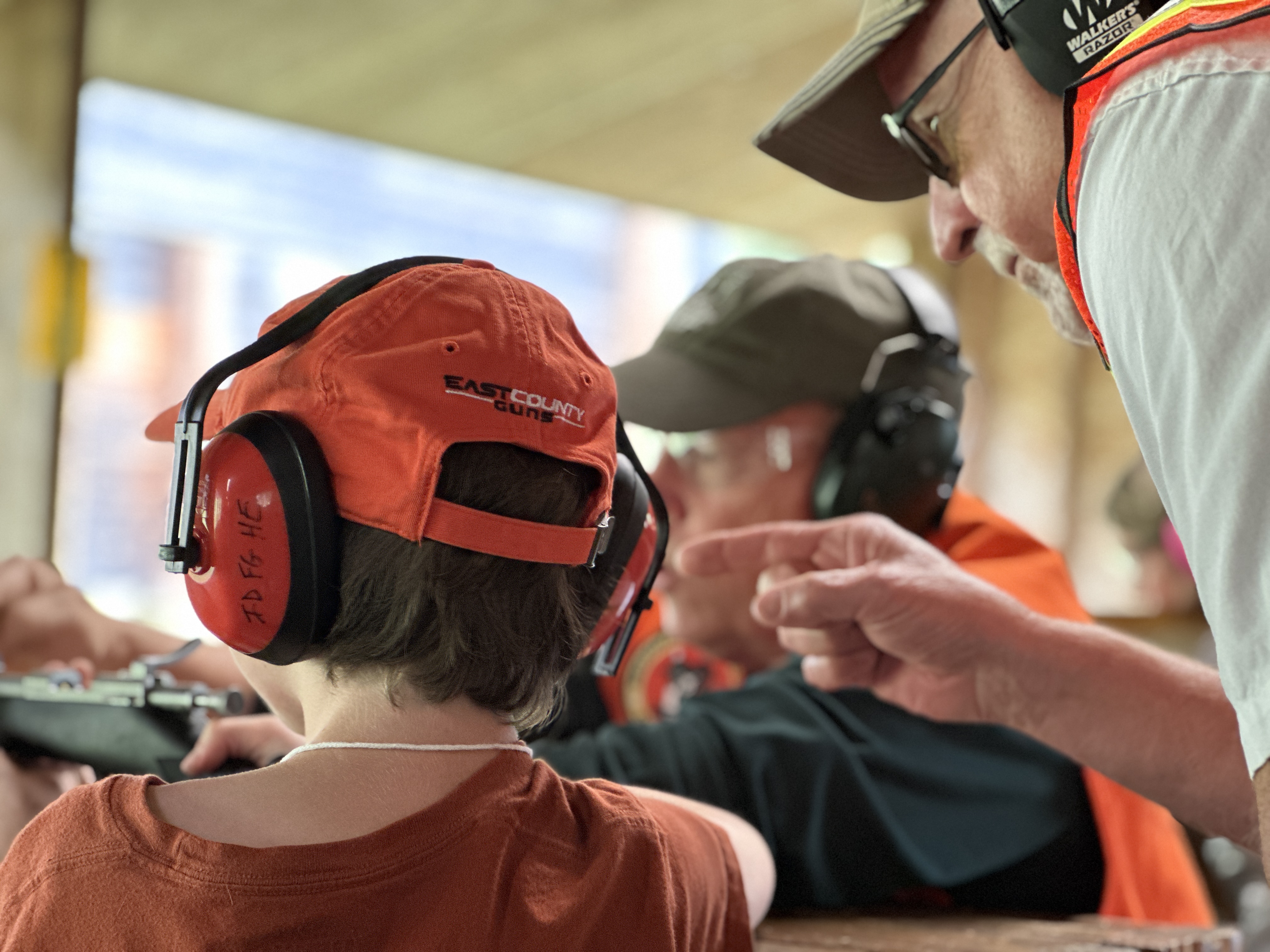 Live fire during a hunter education class
