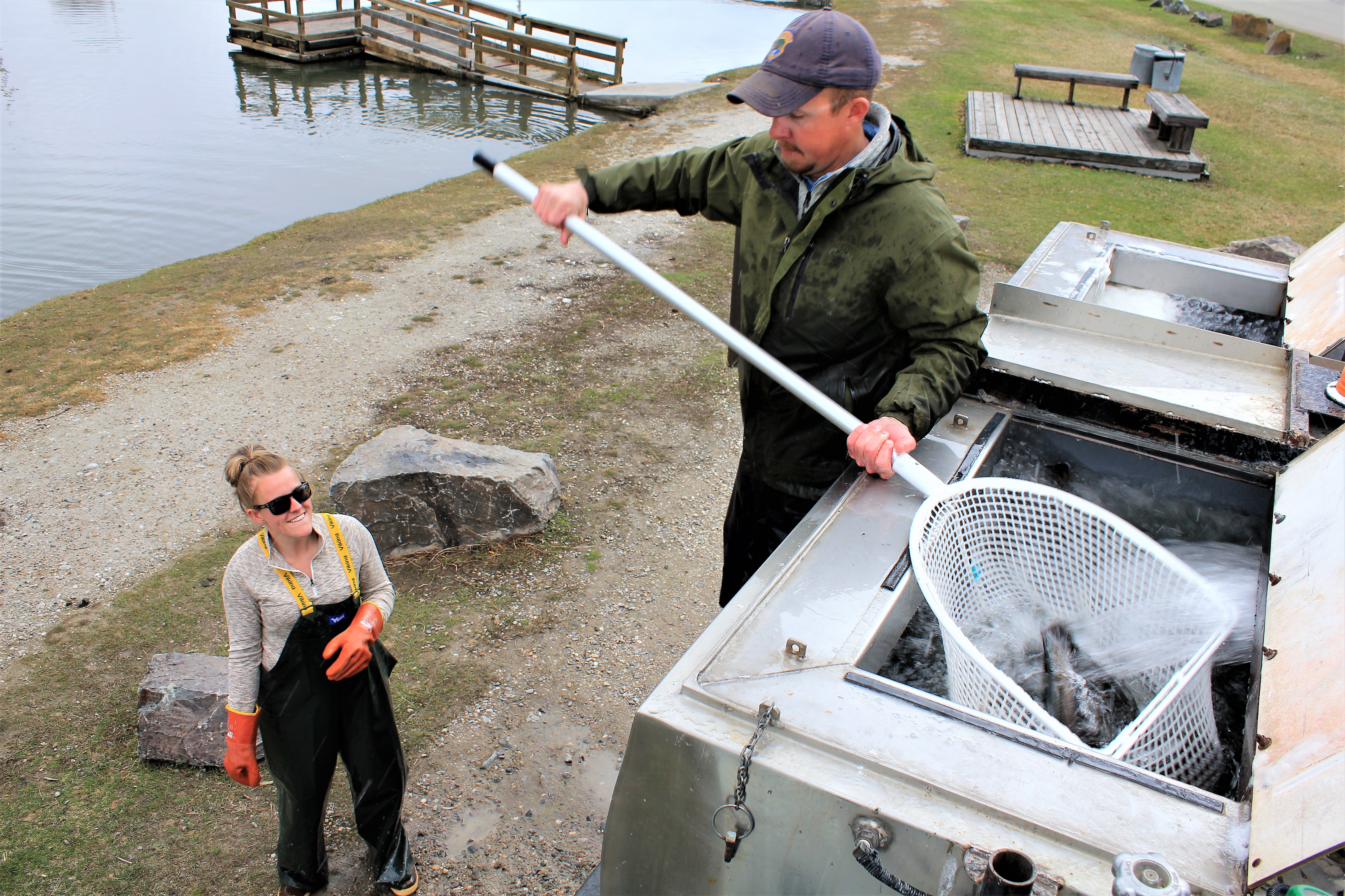 Local fishing ponds to be stocked with lunkers