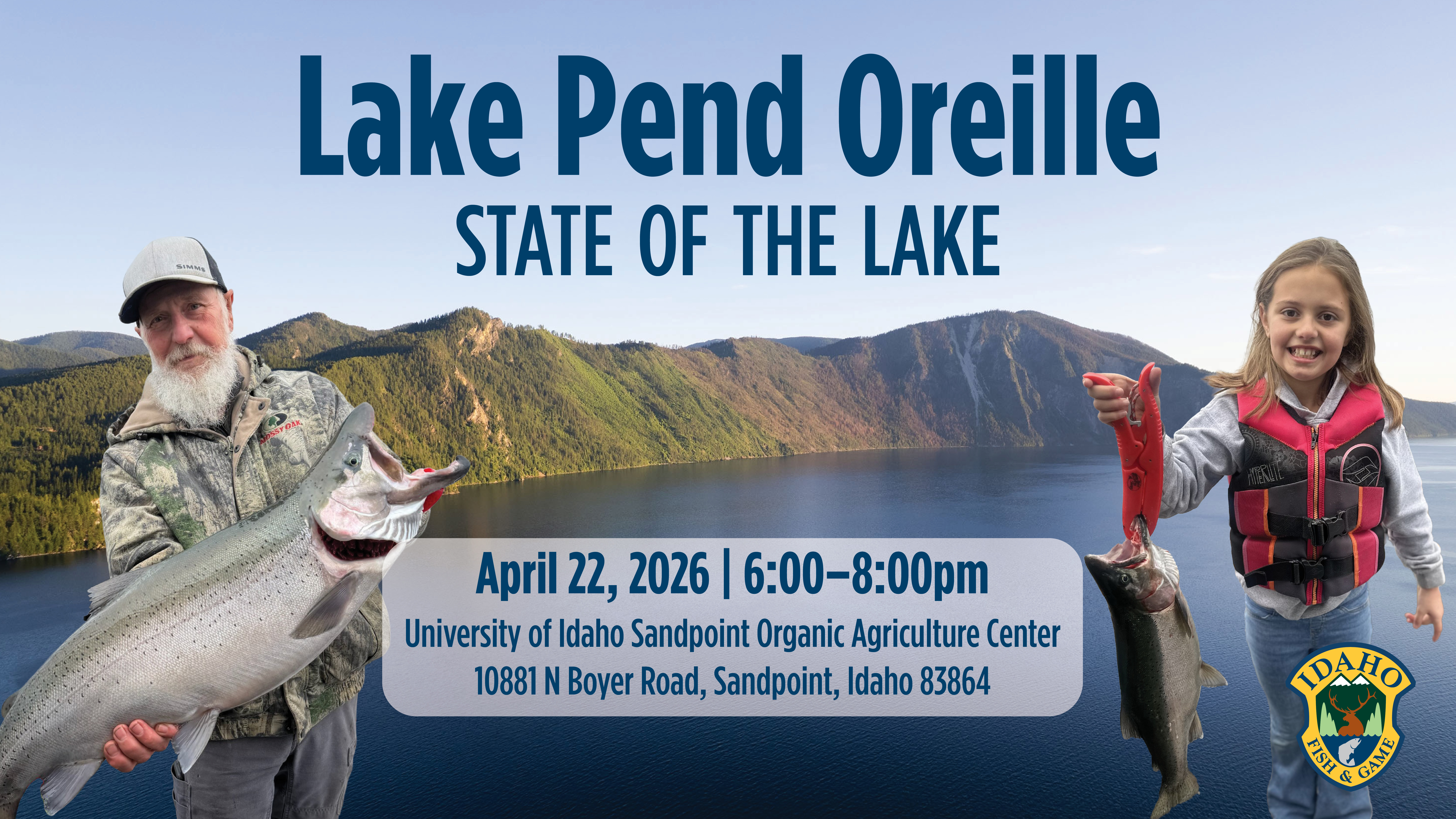 2026 Lake Pend Oreille State of the Lake open house