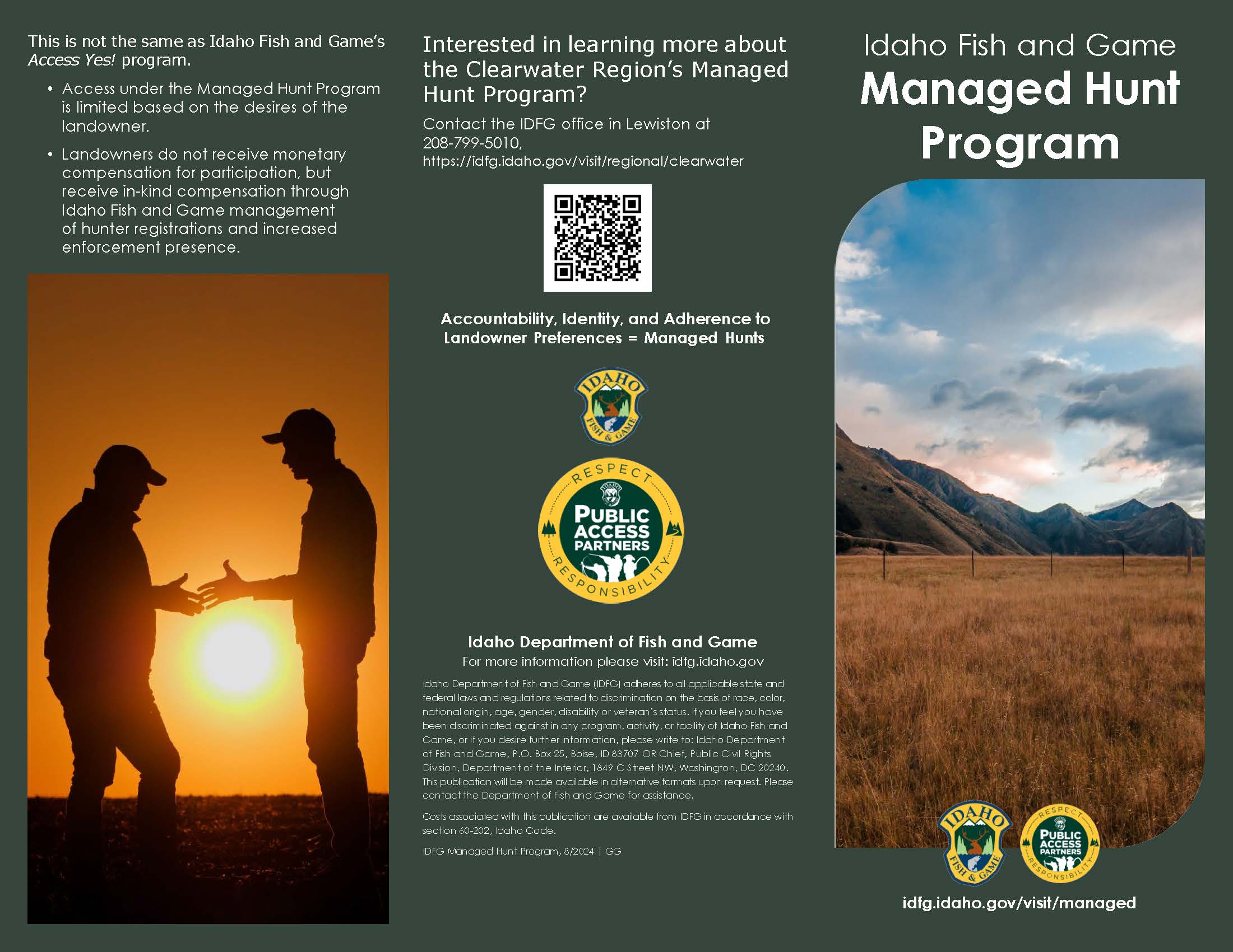 Managed Hunt brochure