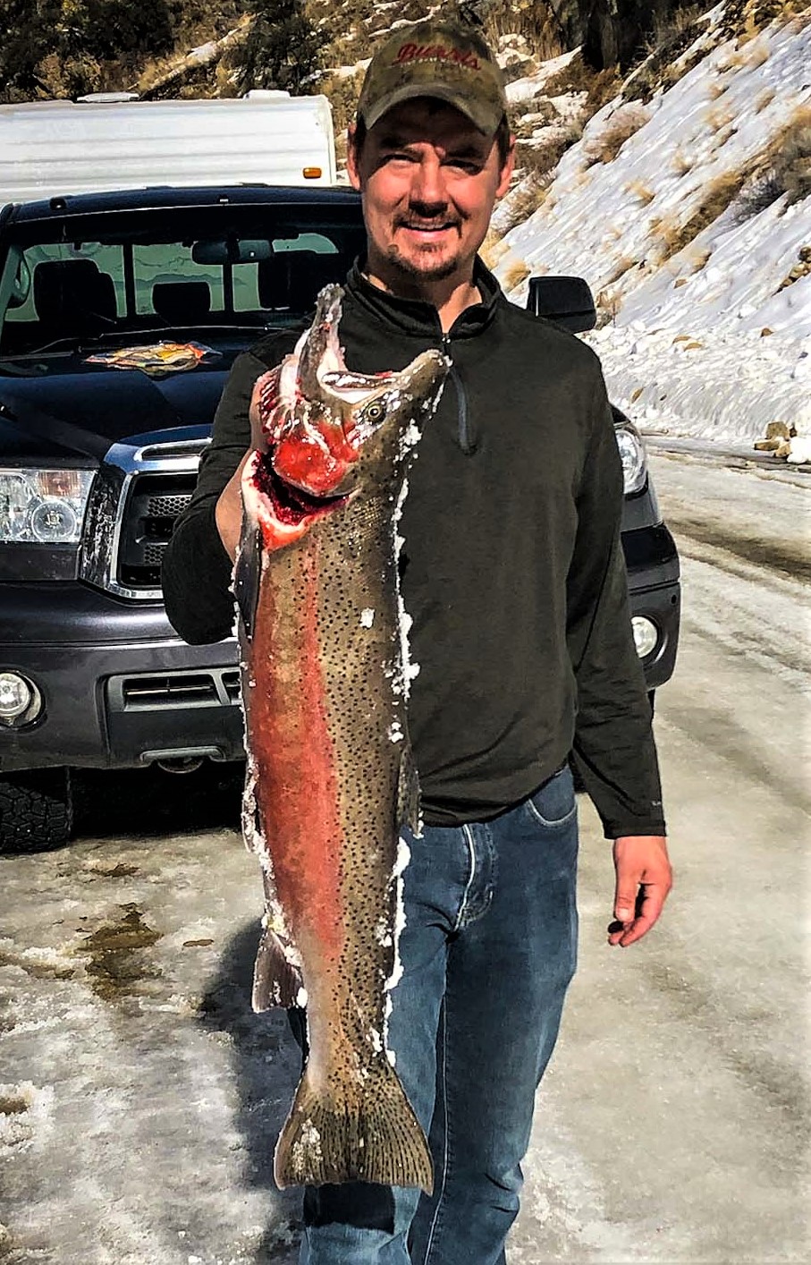March 8 Upper Salmon steelhead report: Ice out on the river