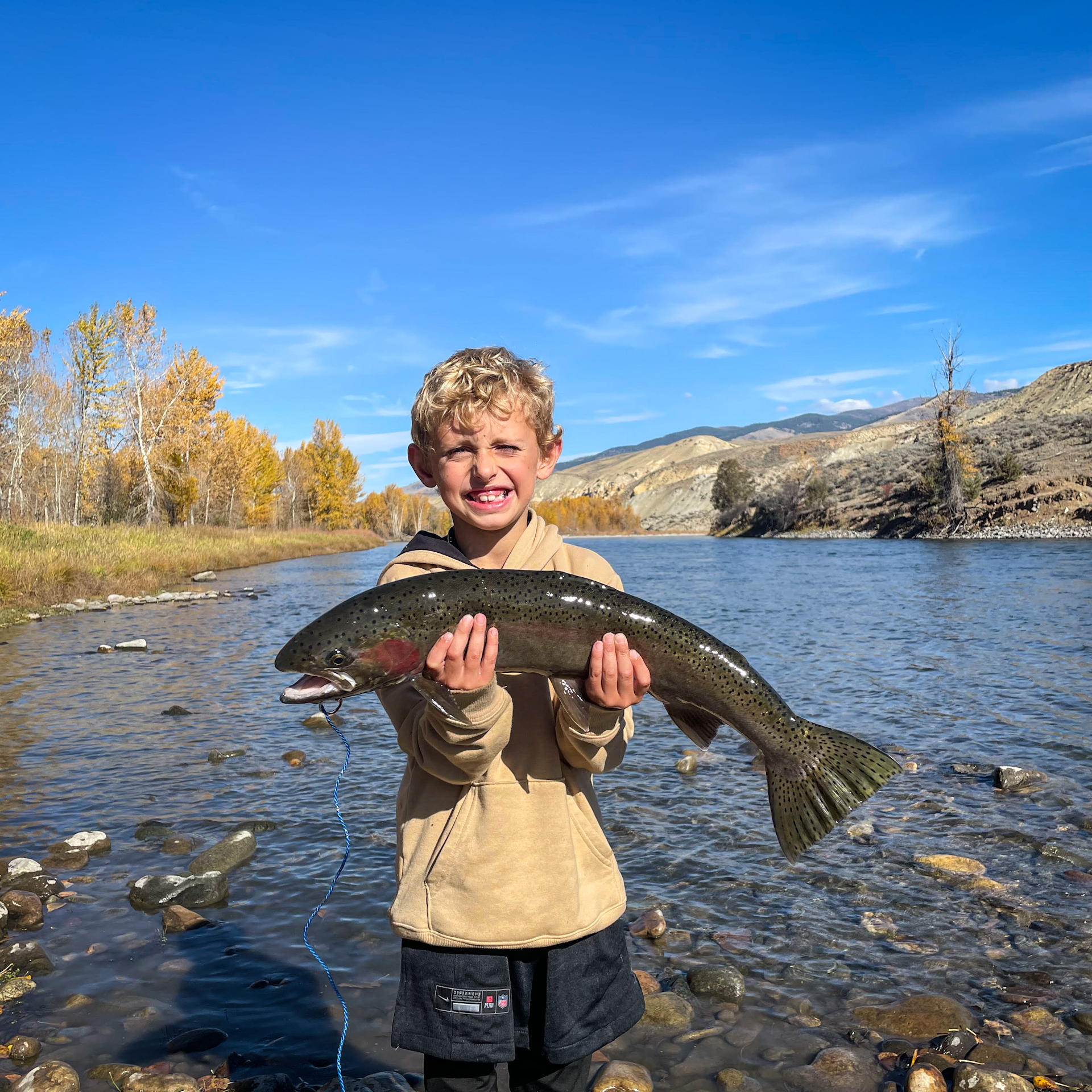 Steelhead anglers first steelhead - fall 2024