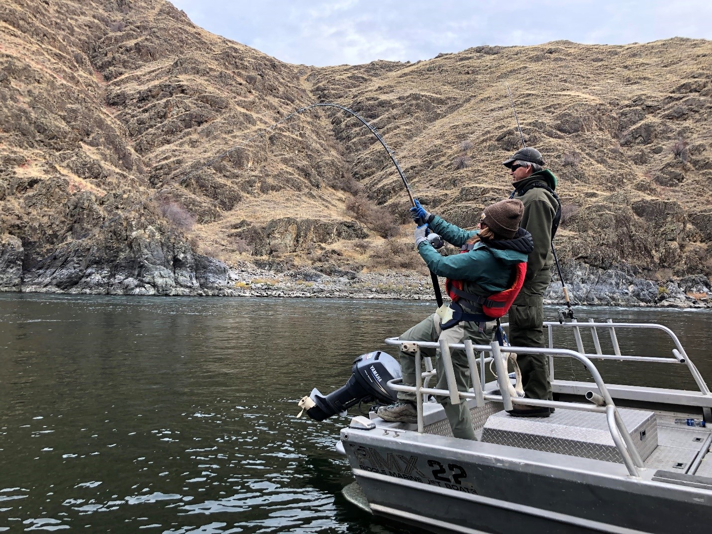 Hells Canyon sturgeon are so big that anglers don't need to lie