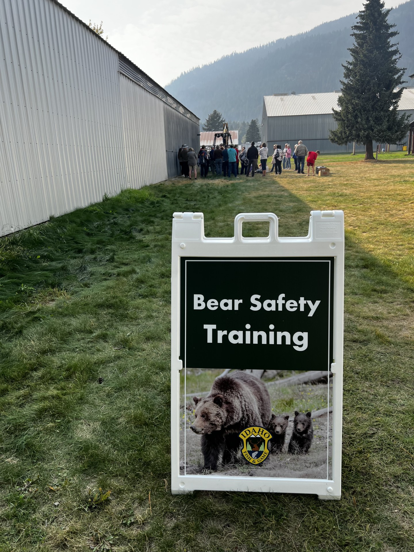 2025 North Idaho Bear Fair bear spray training