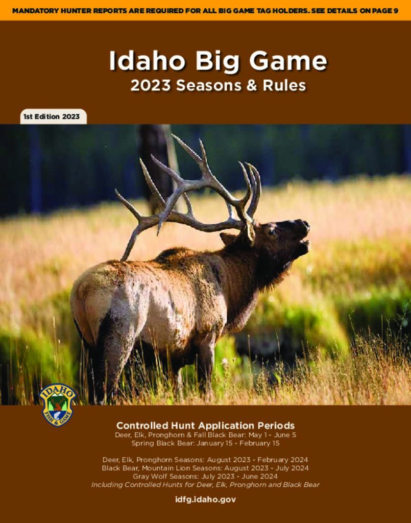 Idaho Seasons and Rules | Idaho Fish and Game
