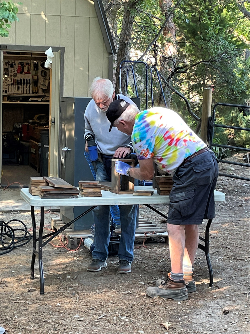 Volunteer construction