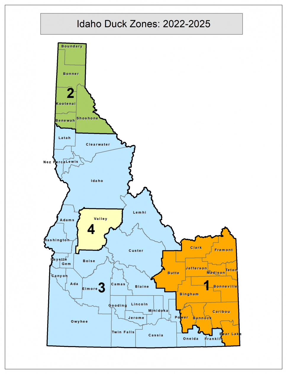 F&G Commission approves 202223 migratory game bird seasons Idaho