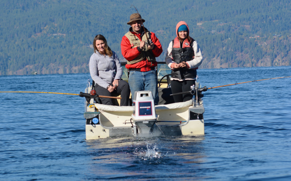 kokanee rod and reel setup