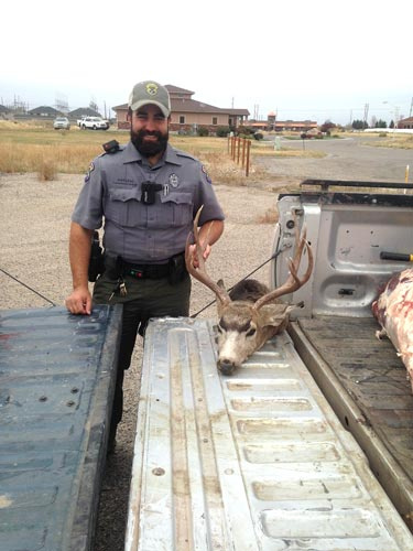No trespass buck