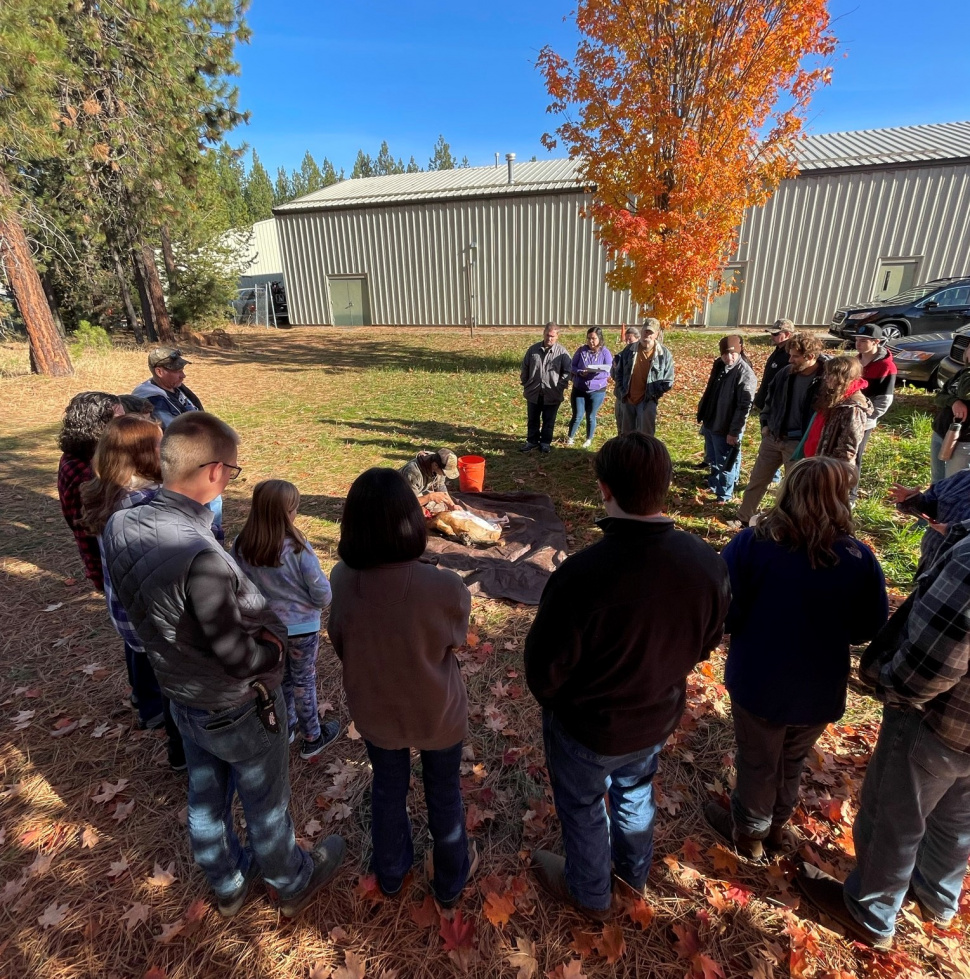 Recent field dressing and skinning class was a hit among folks in the