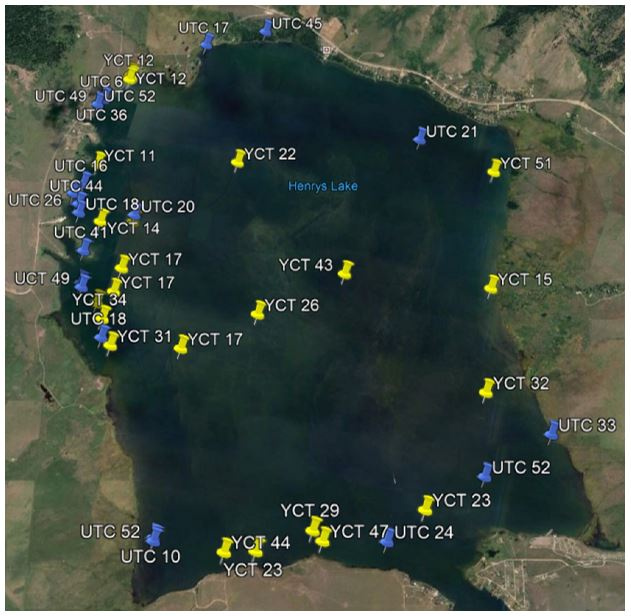 Henrys Lake Fishing Map Henry Lake Quarterly Newsletter | Idaho Fish And Game