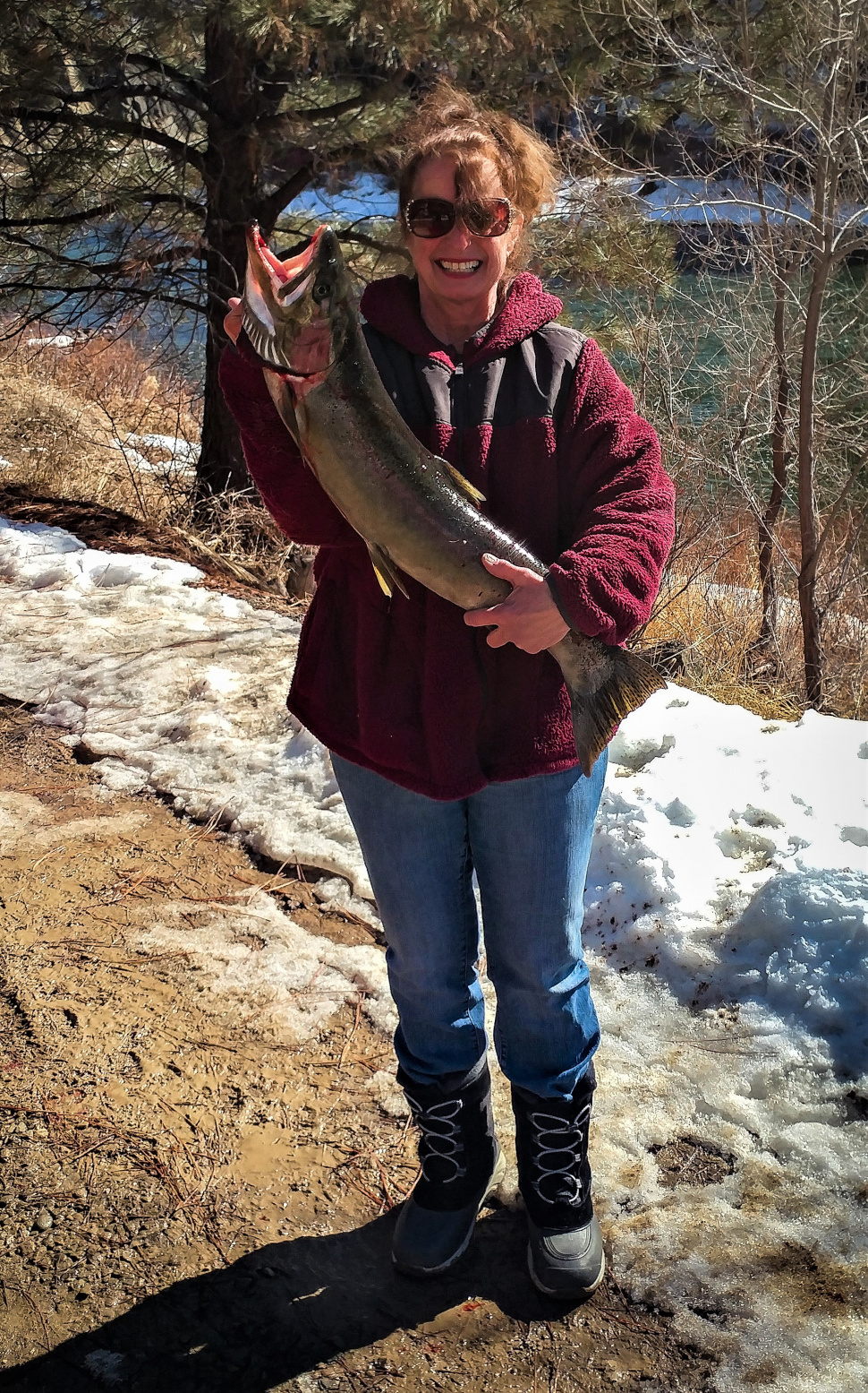 March 18 Upper Salmon River Steelhead fishing report