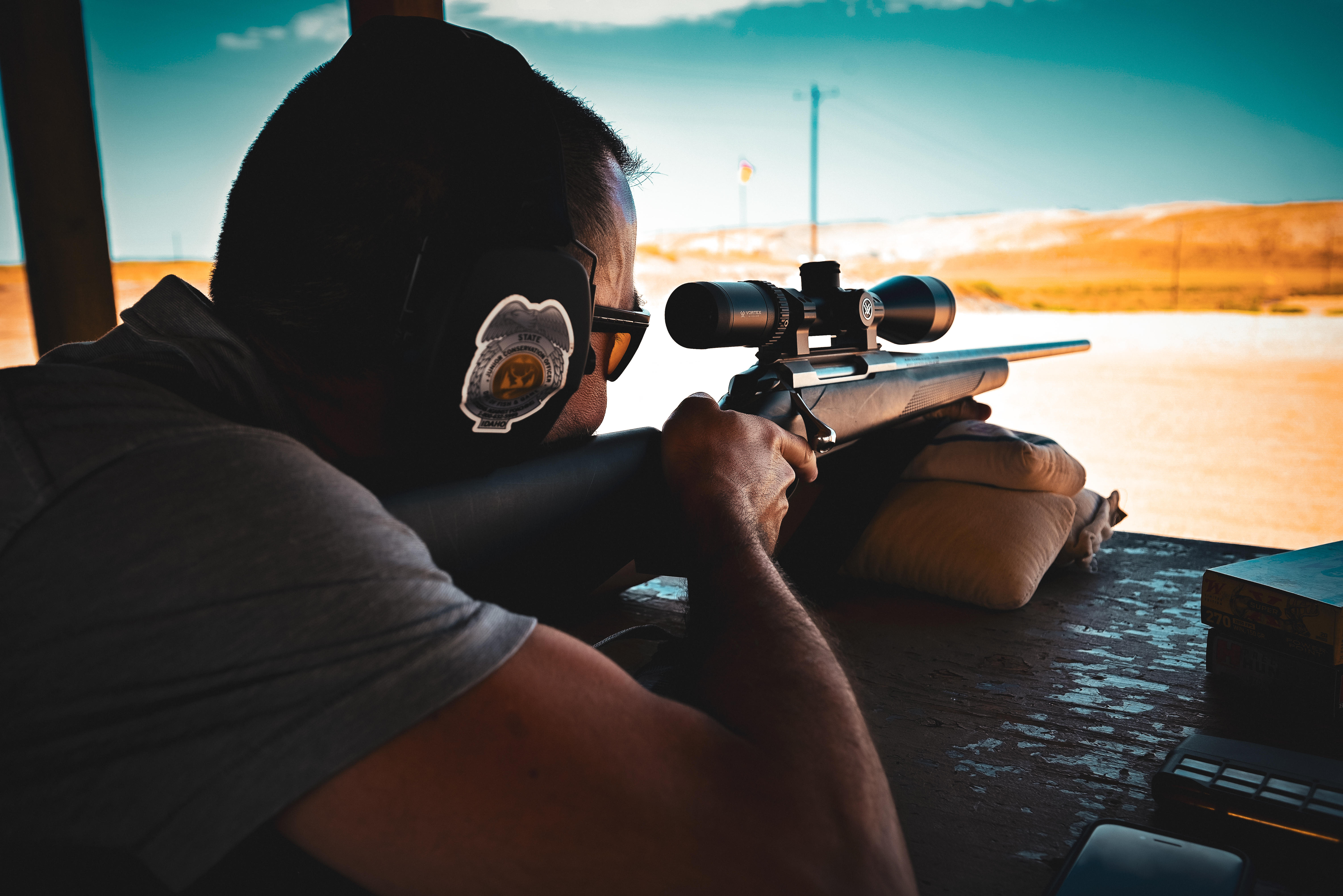 shooting at a range black creek
