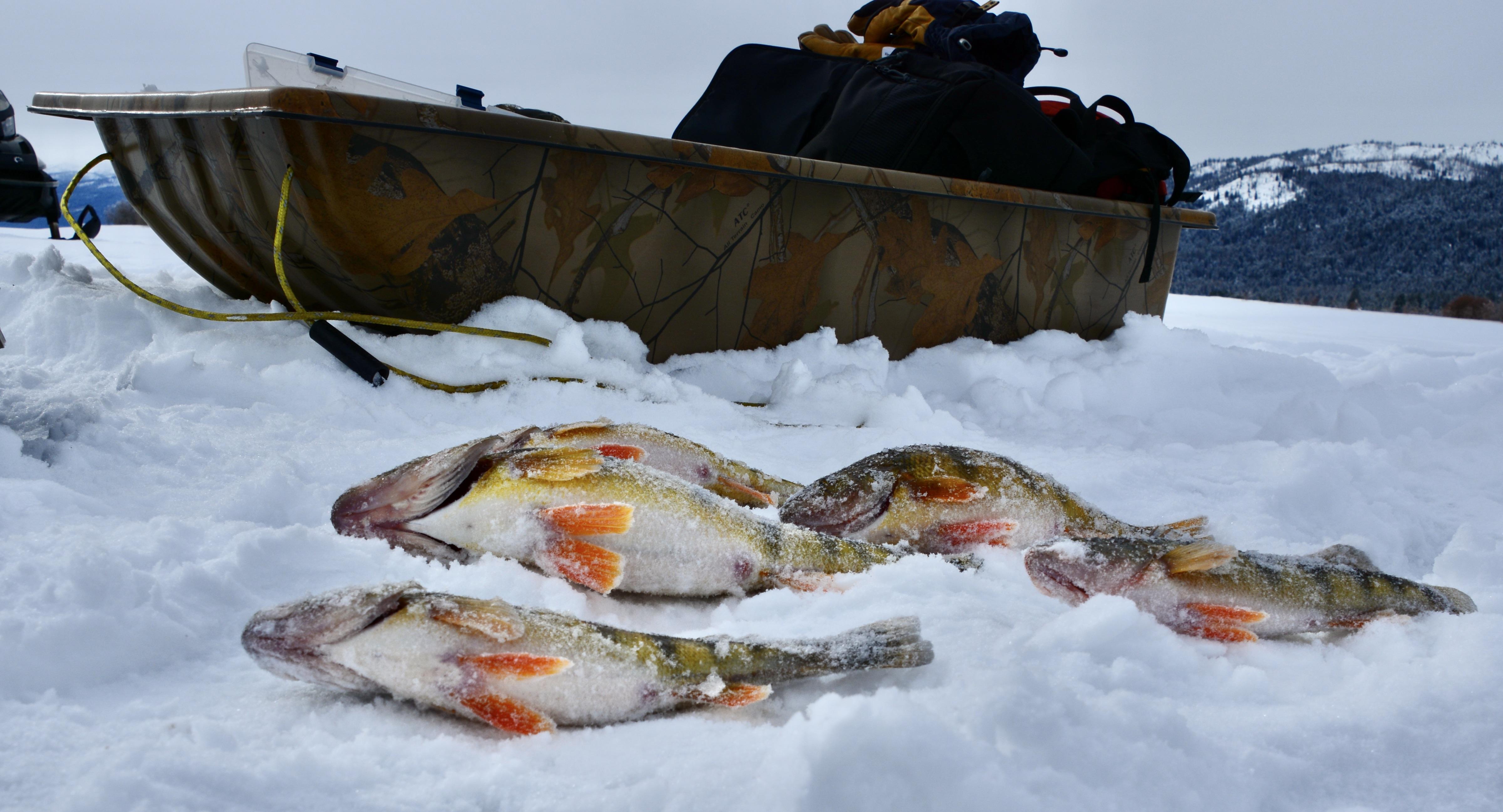 Ice Fishing in Idaho