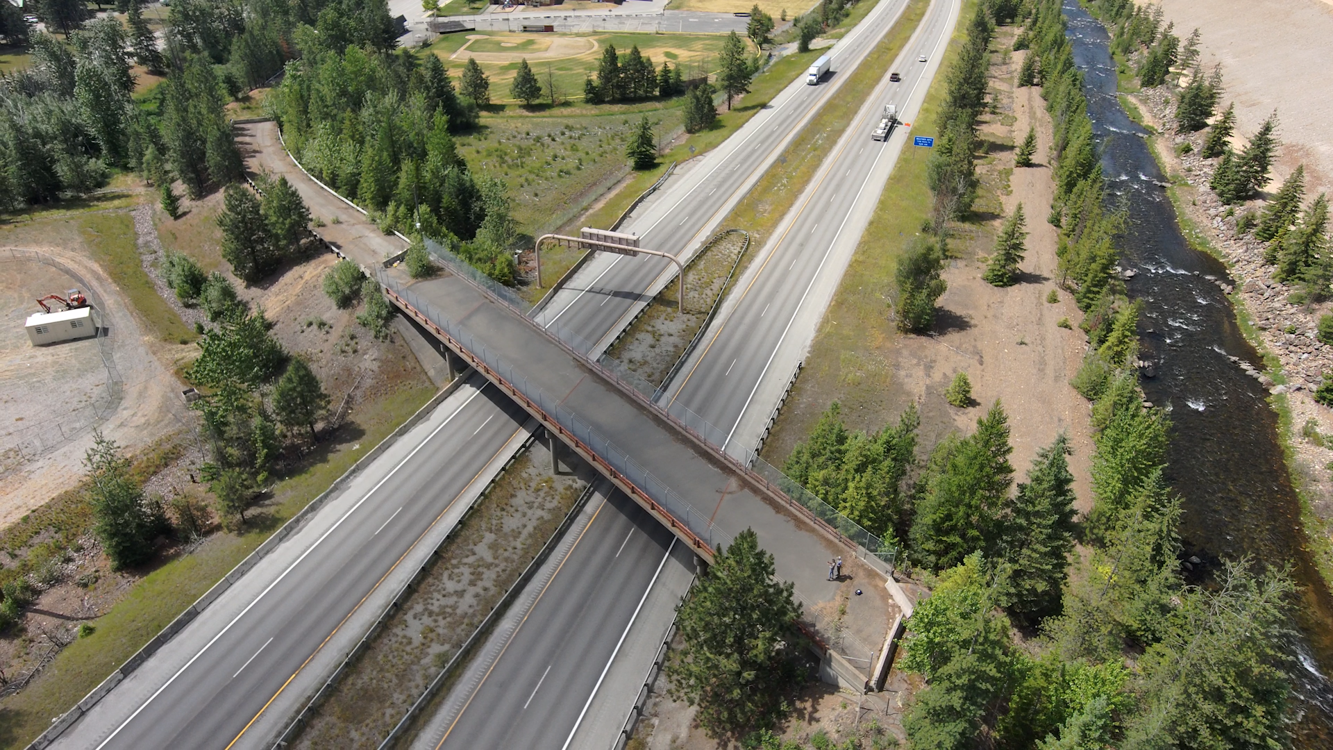 Osburn wildlife overpass