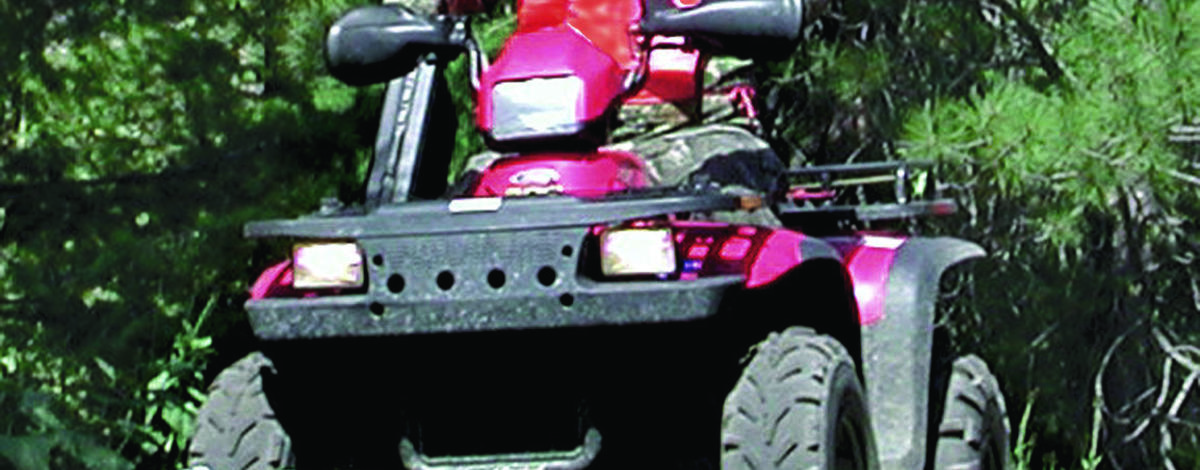 hunter on ATV May 2013