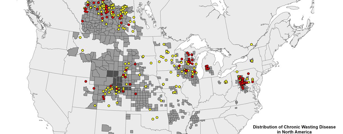 USGS national CWD map updated | Idaho Fish and Game