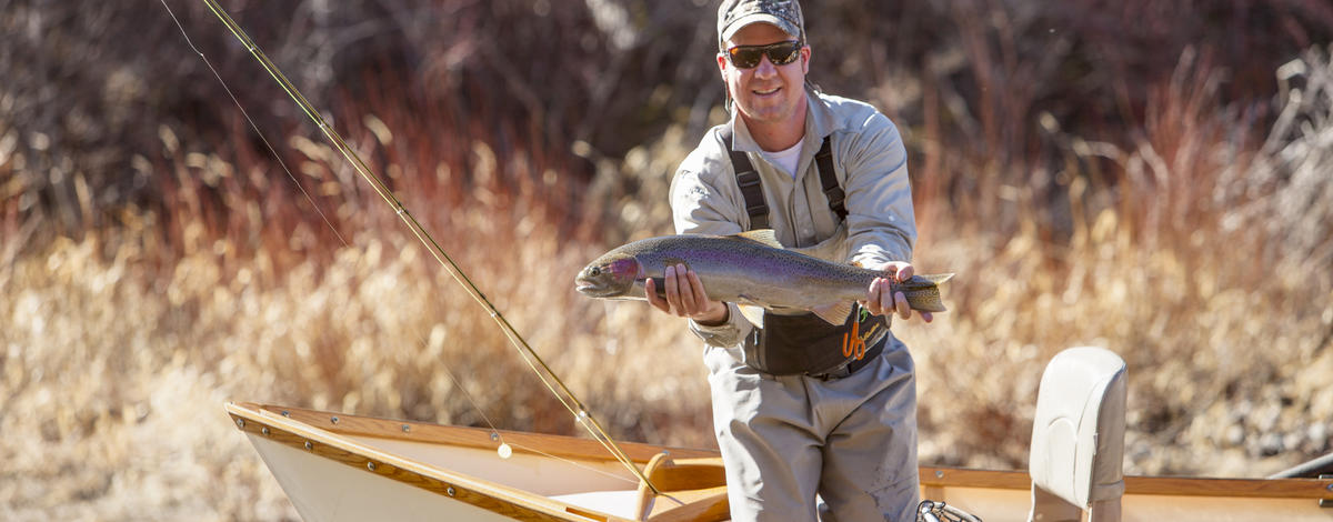 Kahle Becker steelhead fishing on the upper Salmon River in 2016