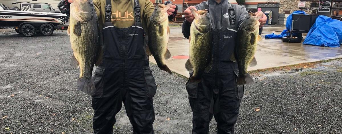 JJ Schilling with catch/release record largemouth