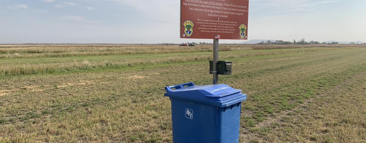 CWD sampling station