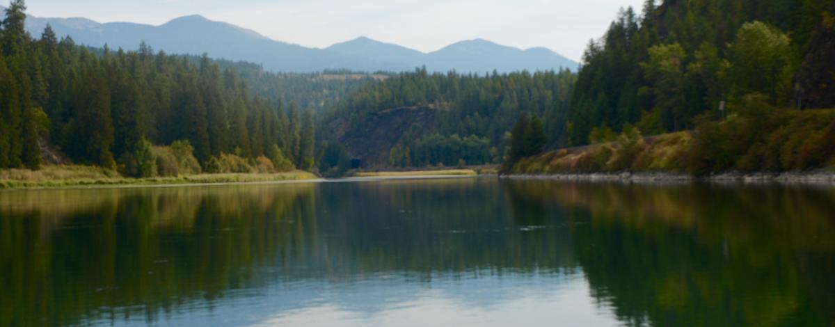 Kootenai River, Panhandle, North Idaho