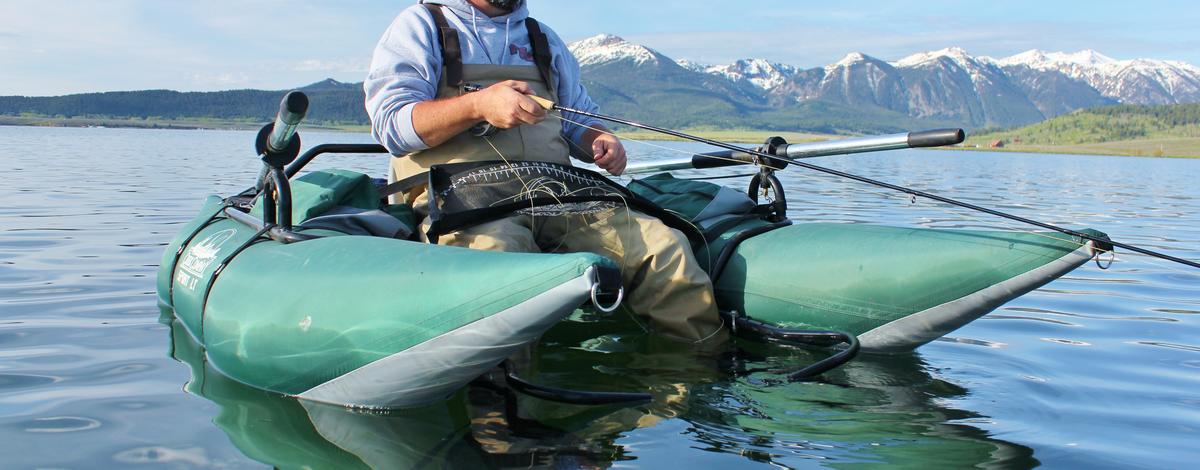 Pontoon Angler, Henry's Lake