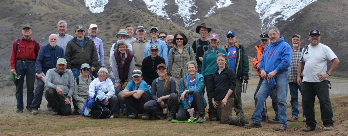 Group photo of volunteers