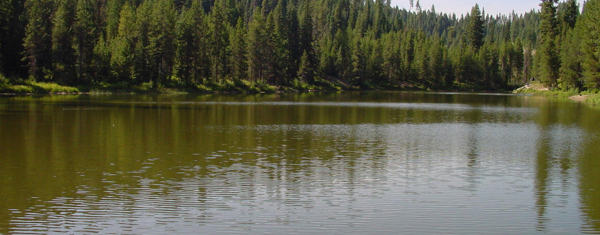 Tripod Reservoir near Smiths Ferry, Idaho