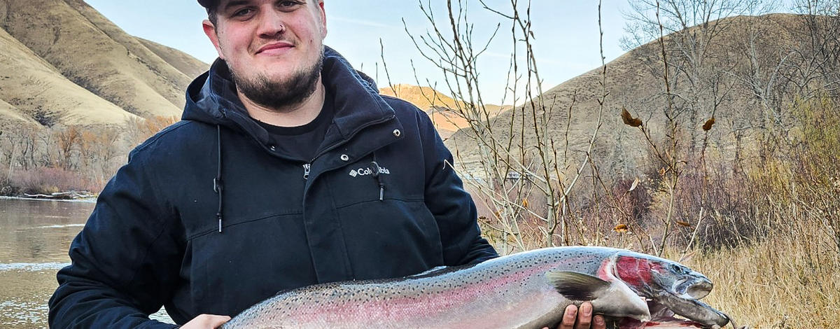 Angler above North Fork - Fall 2024