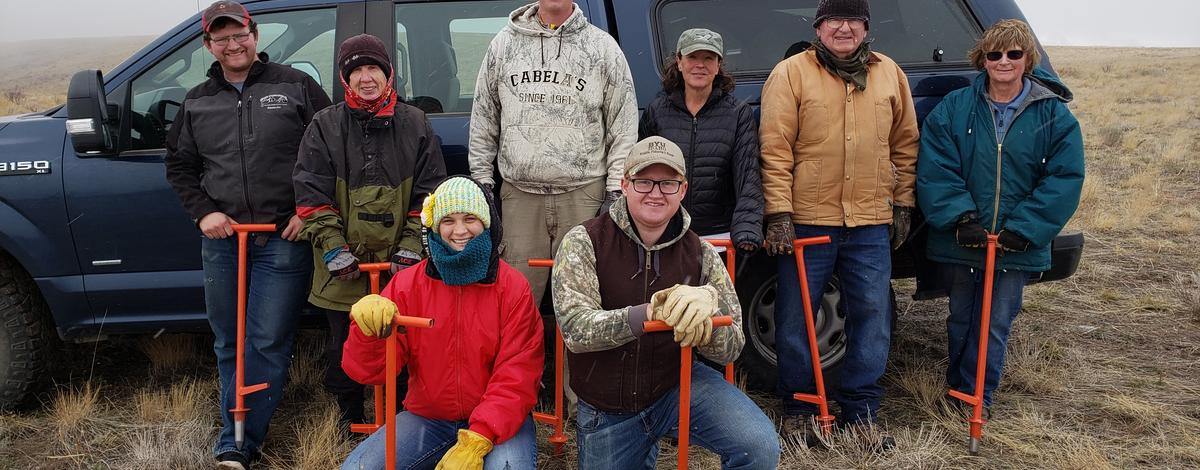 Tex Creek Planting Volunteers 2019