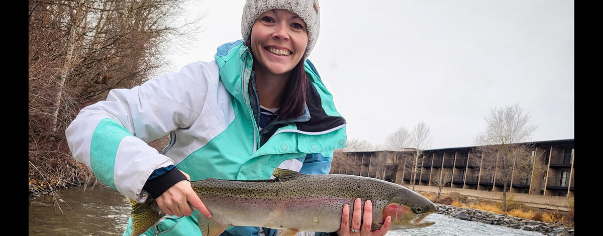 Angler above North Fork - Fall 2024