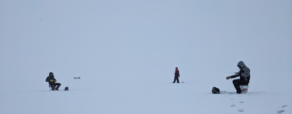 Lake Cascade Ice Fishing