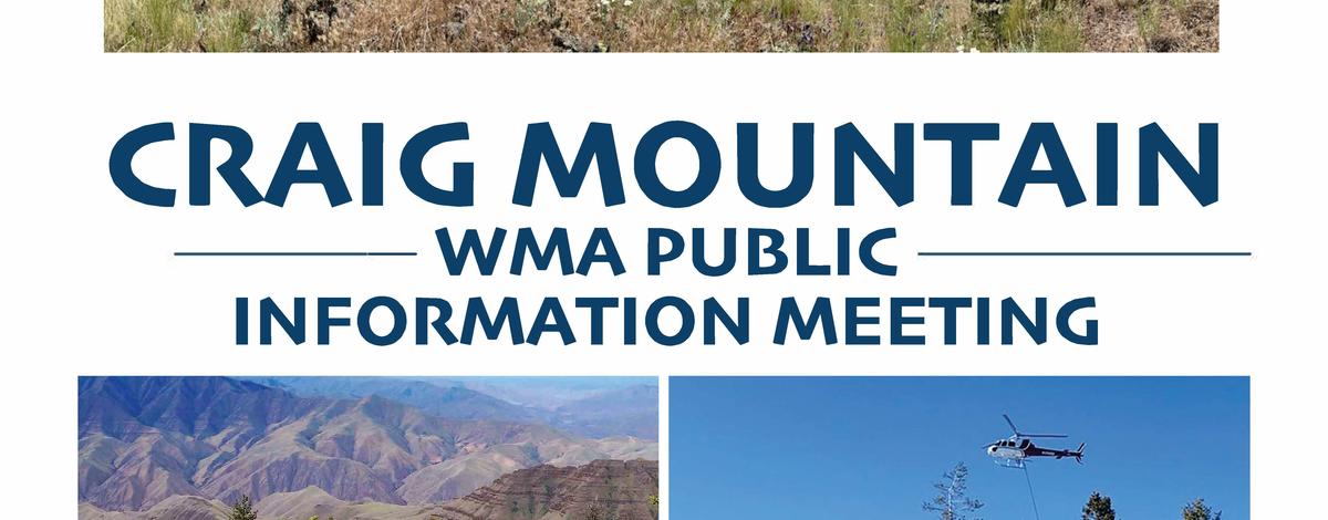 Craig Mountain public meeting