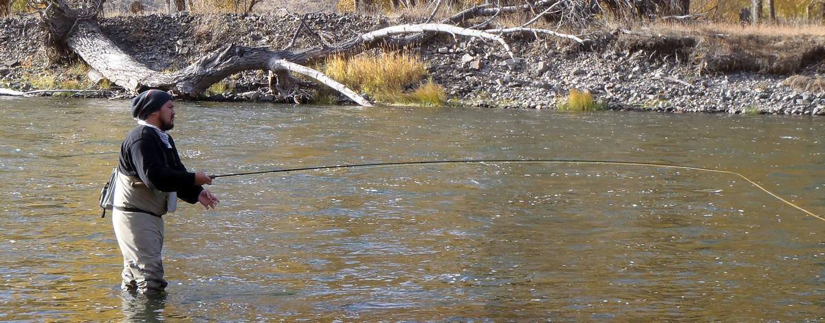 USR steelhead angler