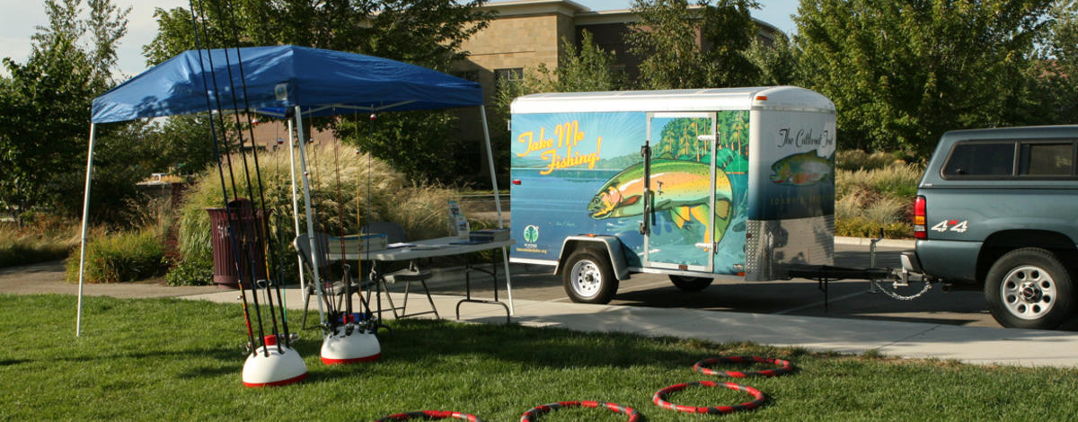 Take Me Fishing trailer September 2009 medium shot