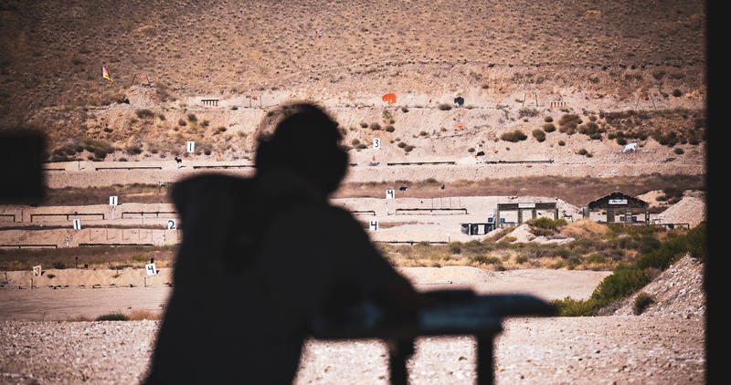 shooter at Blacks Creek Shooting Range 2025