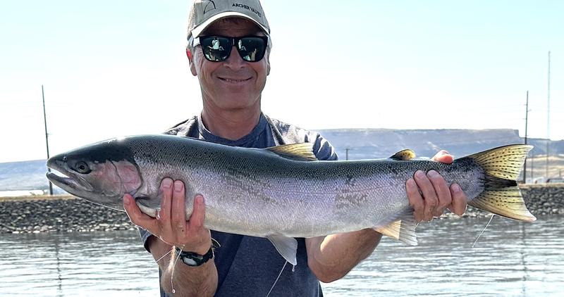 steelhead caught from the Clearwater River